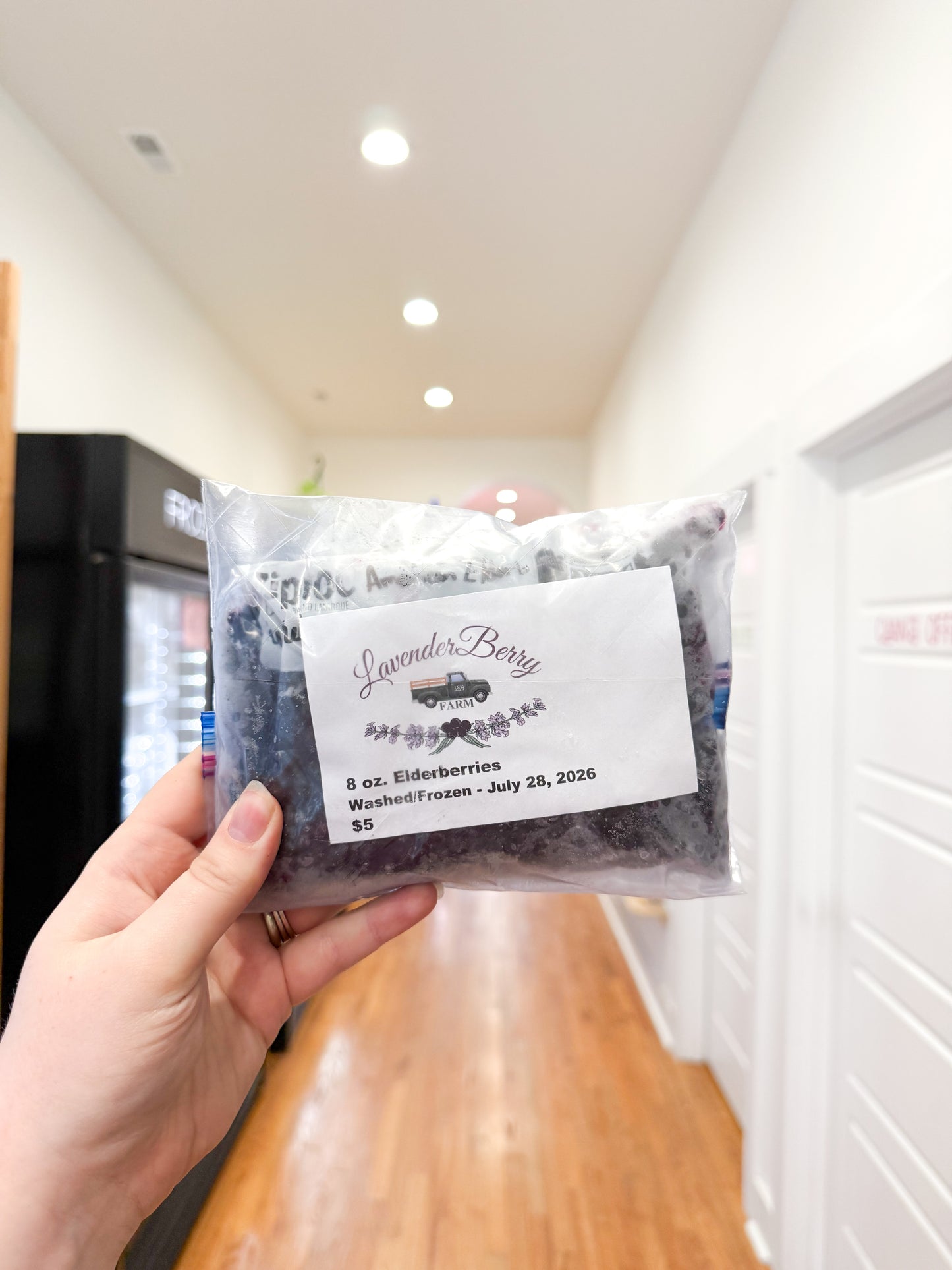 Frozen Local Elderberries