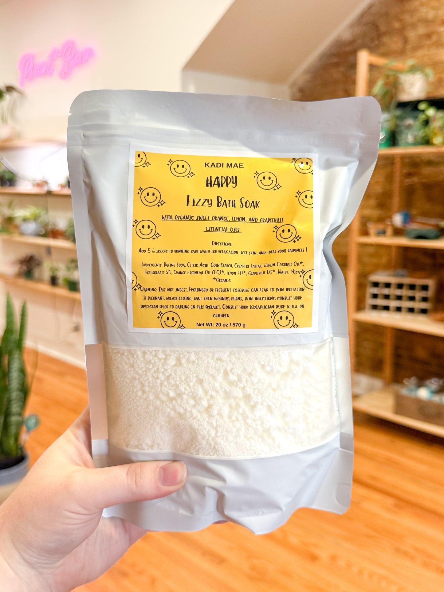 Happy Fizzy Bath Soak