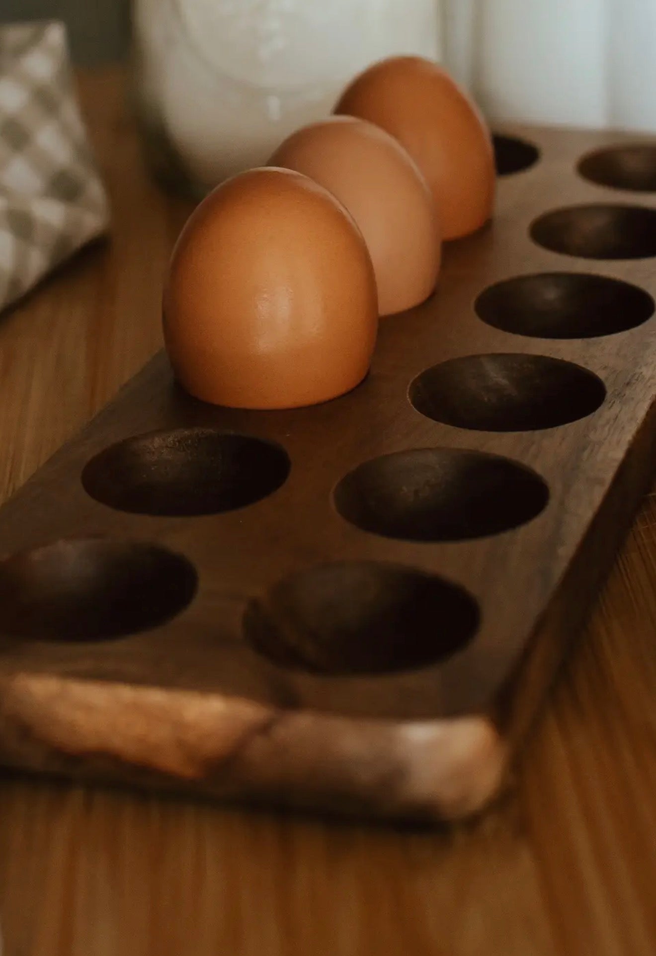 Wooden Egg Holder