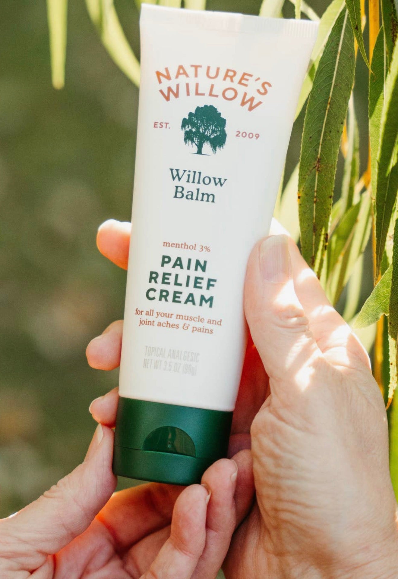 Natures Willow Pain Relief Cream