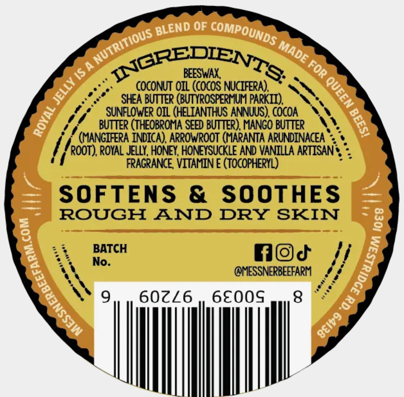HONEYSUCKLE VANILLA SALVE