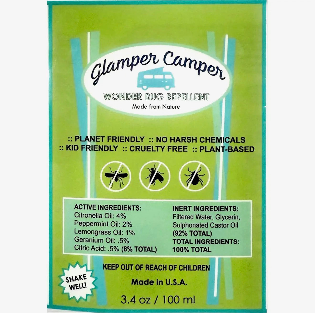 Glamper Camper Bug Repellent