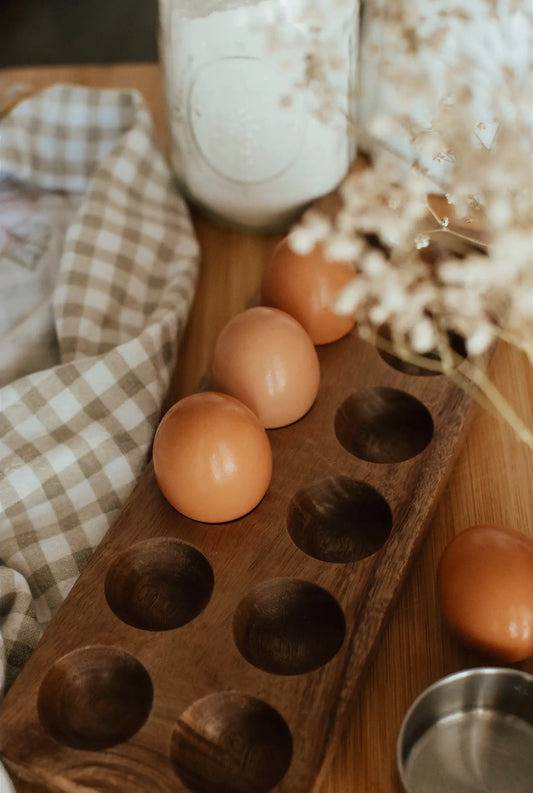 Wooden Egg Holder